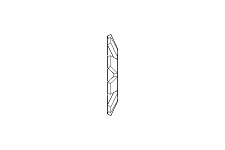 Locking bracket MB0 10x21 St DIN5406