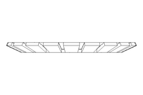 Locking bracket MB6 30x49 St DIN5406