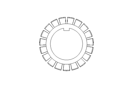 Frein d'écrou MB6 30x49 St DIN5406