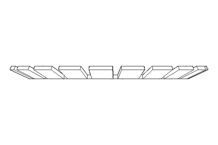 Locking bracket MB8 40x62 St DIN5406