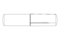 Steckkerbstift ISO 8741 5x24 A2