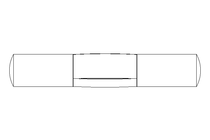 Grooved pin ISO8742 2x12 A2