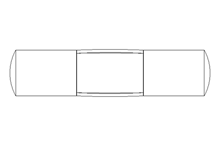 Knebelkerbstift ISO 8742 8x35 A2