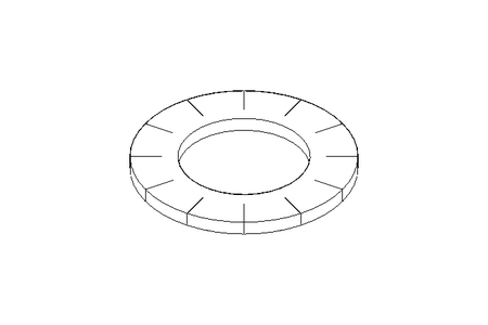 Rondella dentellata A 6,4 A4 DIN6798