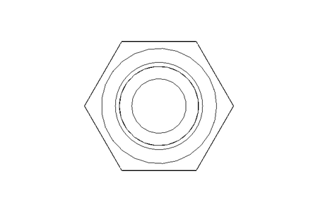 Hexagon screw M8x40 12.9 ISO4017