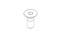 Senkschraube M4x10 A2 70 DIN7991