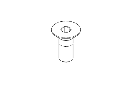 Tornillo avellanado M4x10 A2 70 DIN7991