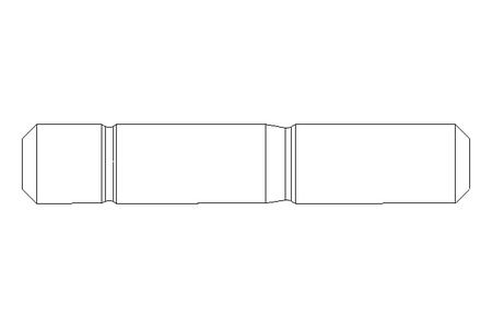 Stiftschraube M10x45 A2 DIN939