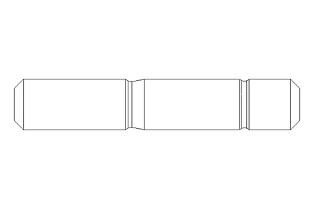 Stiftschraube M10x45 A2 DIN939