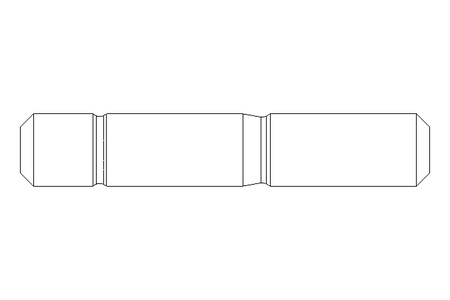 Stiftschraube M10x45 A2 DIN939