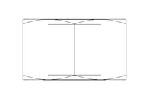 Porca sextavada M5 A4 DIN934