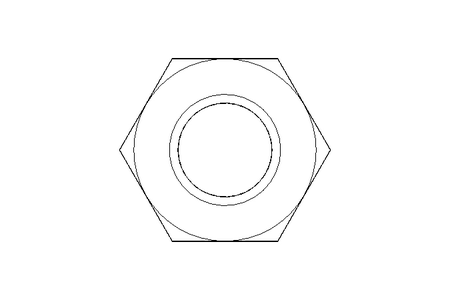 Écrou hexagonal M5 A4 DIN934