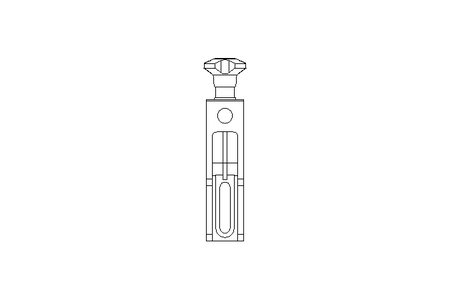 Geländerhalter D=16