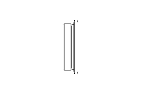 Reducer M40 to M32 Ni-plated brass