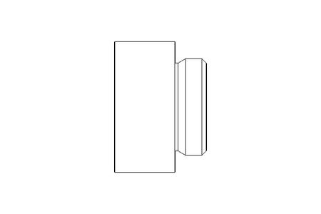 Enlarger M20 to M25 Ni-plated brass