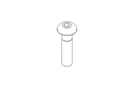 Flachkopfschraube M5x20 A2 ISO7380