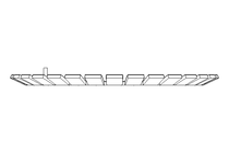 Locking bracket MB16 80x112 St DIN5406