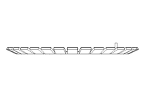 Locking bracket MB16 80x112 St DIN5406