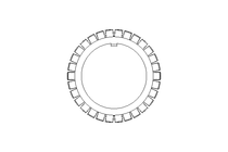 Frein d'écrou MB16 80x112 St DIN5406