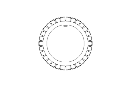 Frein d'écrou MB16 80x112 St DIN5406