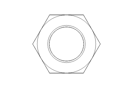 Tuerca hexagonal M14x1,5 St-Zn DIN934