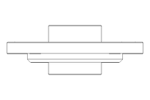 Mancal de flange RMEY 70x215x74,6