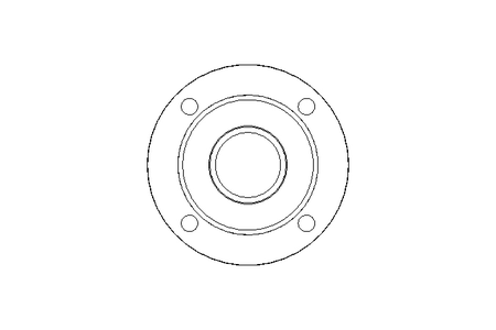 Mancal de flange RMEY 70x215x74,6