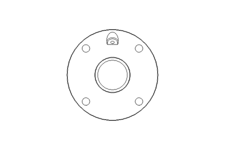 Mancal de flange RMEY 70x215x74,6