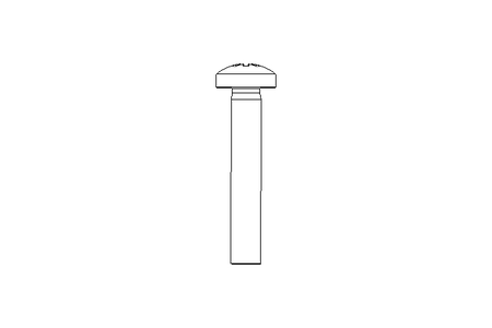 Fillister head screw M2x12 A2 ISO7045