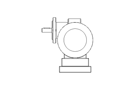 Schneckengetriebemotor 0,12kW 113 1/min