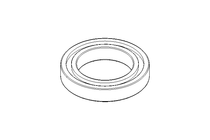 Deep groove ball bearing 6016 2RS1 80