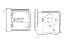 Schneckengetriebemotor 0,25kW 199 1/min