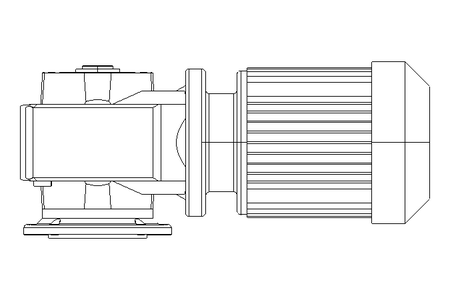 Schneckengetriebemotor 0,25kW 30 1/min