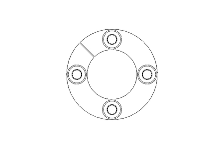 COUPLING SET  SHAFT  22X40  NR. 615422