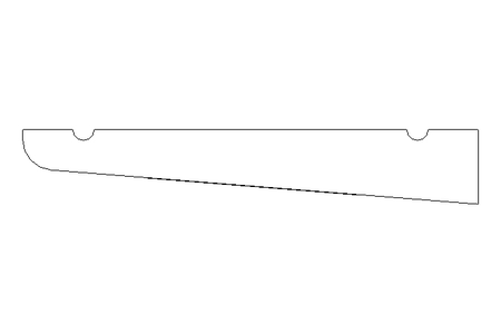 Washer for U-beam 14 A2 DIN434