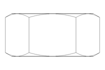 Écrou hexagonal M30 ST DIN934