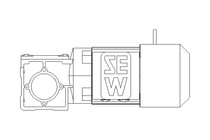 Motor de engren. angular 0,37kW 323