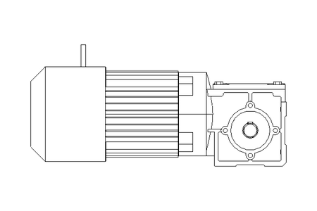 Motor de engren. angular 0,37kW 323