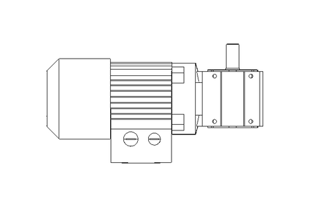 Motor de engren. angular 0,37kW 323