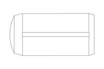 Straight pin ISO 8735 20 m6x40 St