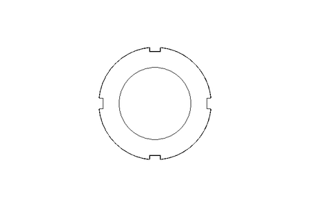 Ecrou pour arbre KM7 M35x1,5 ST