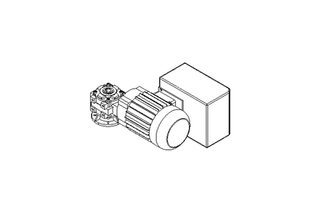 Schneckengetriebemotor 0,37 kW