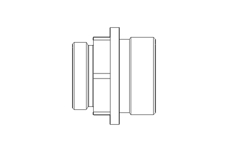 Conector roscado p/ tubos 42 G2" 1.4305