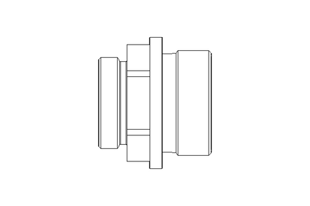 Conector roscado p/ tubos 42 G2" 1.4305