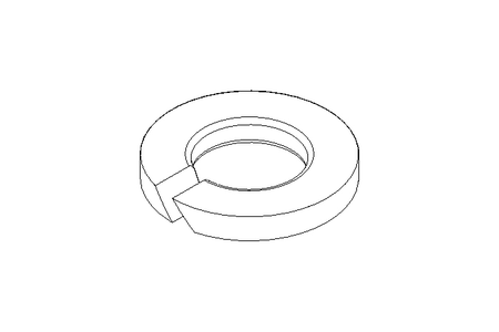 Spring lock washer B 6 A4 DIN127