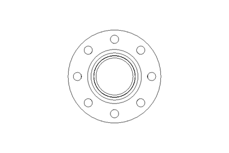 Flansch DN 80 PN 40 1.0460 DIN EN 1092-1