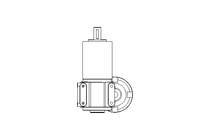 Worm gear motor 0.11kW