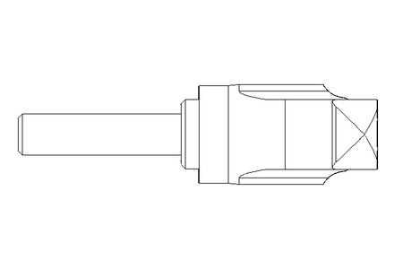 Klemmhebel M8x32 1.4305