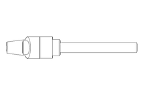 CLAMPING LEVER M8x63-1.4305