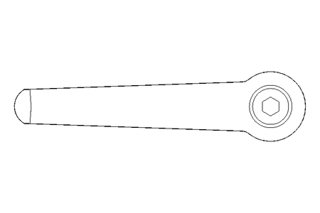 Klemmhebel M10x32 1.4305